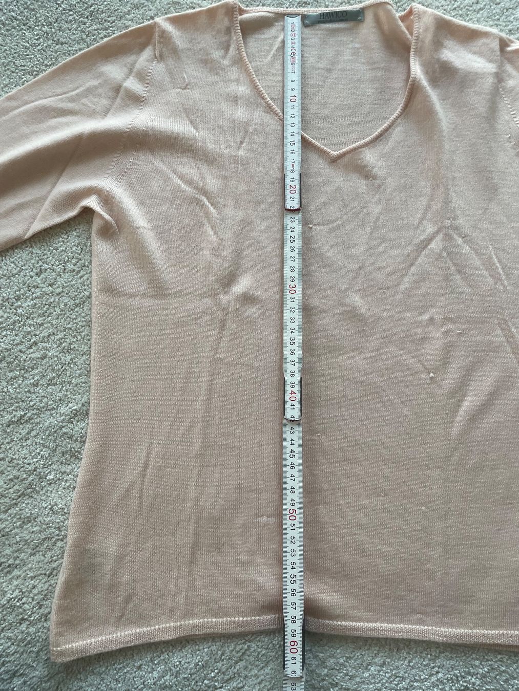Pullover & Sweatshirts: Pullover HAWICO 100% Extra fine Merino Wool - Silk Cashmere – Gebraucht aus Minusio von Pink222 8