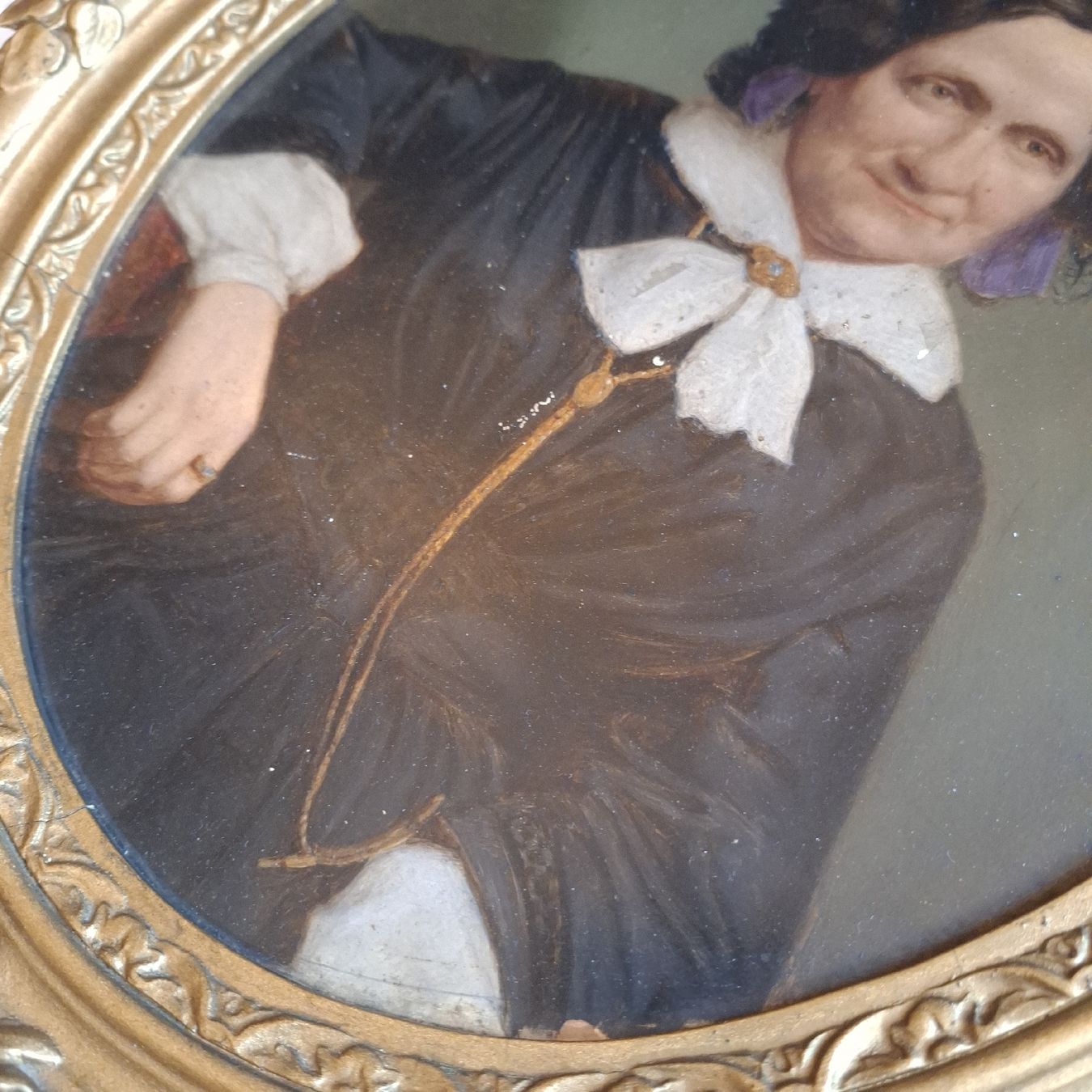Gemälde: Versand möglich! Antike Bilder, älterer Herr, ältere Dame – Gebraucht aus Winterthur von Goldpipau 6