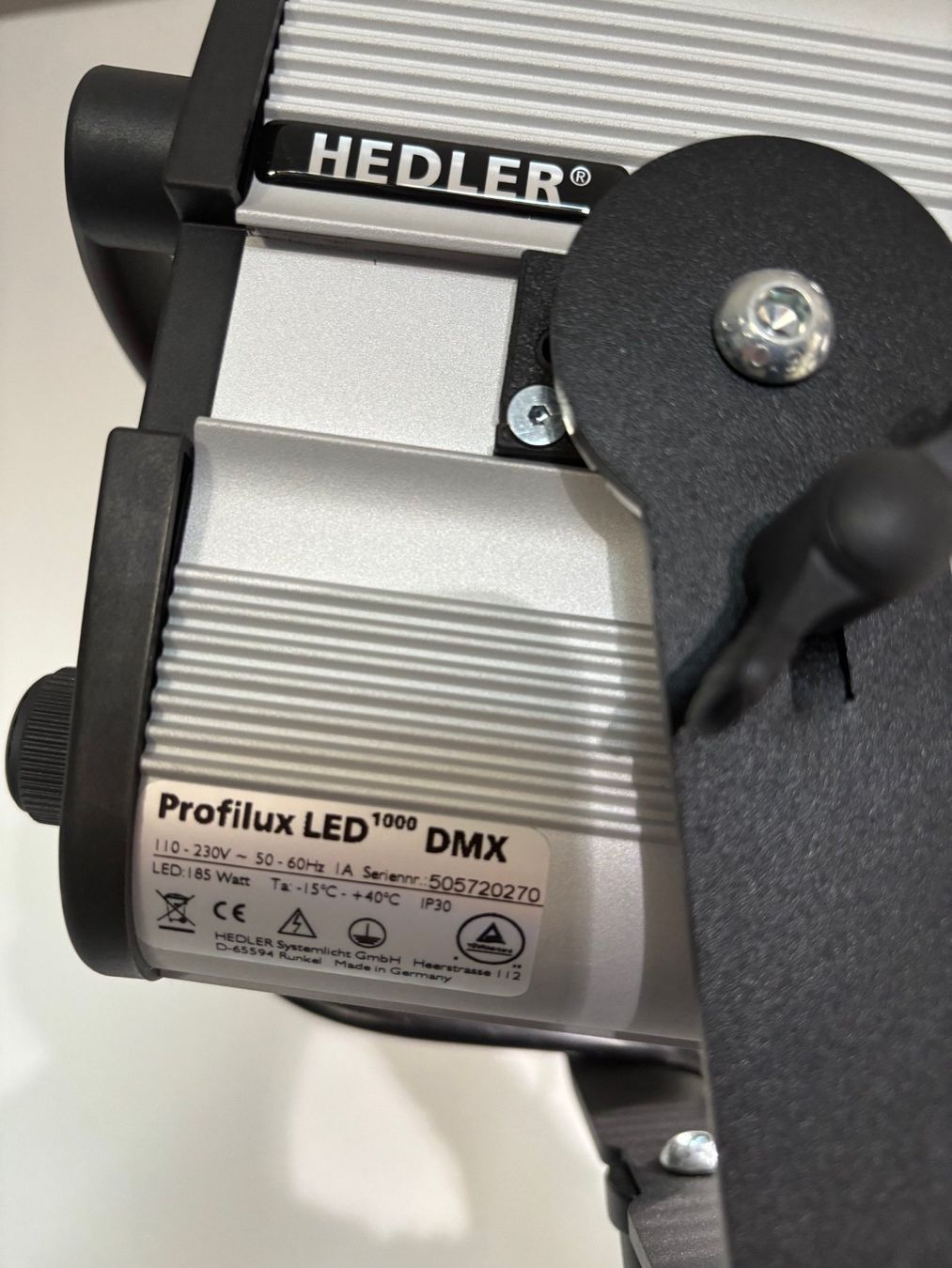 Lampade: Studioleuchte Hedler Profilux LED1000 DMX – Usato da Luzern venduto da Affoltera 5