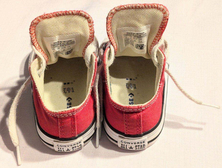 Converse Schuhe für Jungen: ROTE CONVERS ALL STARS Schuhe gr. 20 – Gebraucht aus Wängi von ABIZONE-86 2