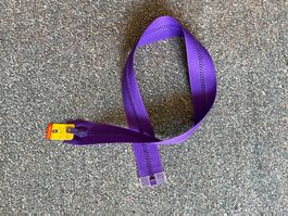 Reissverschluss lila teilbar 55 cm 117