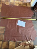 brown small cow leather 1.3mm, 1.5*1.2m, excellent quality