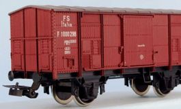 Rivarossi H0 2010: FS Spitzdachwagen F, DC