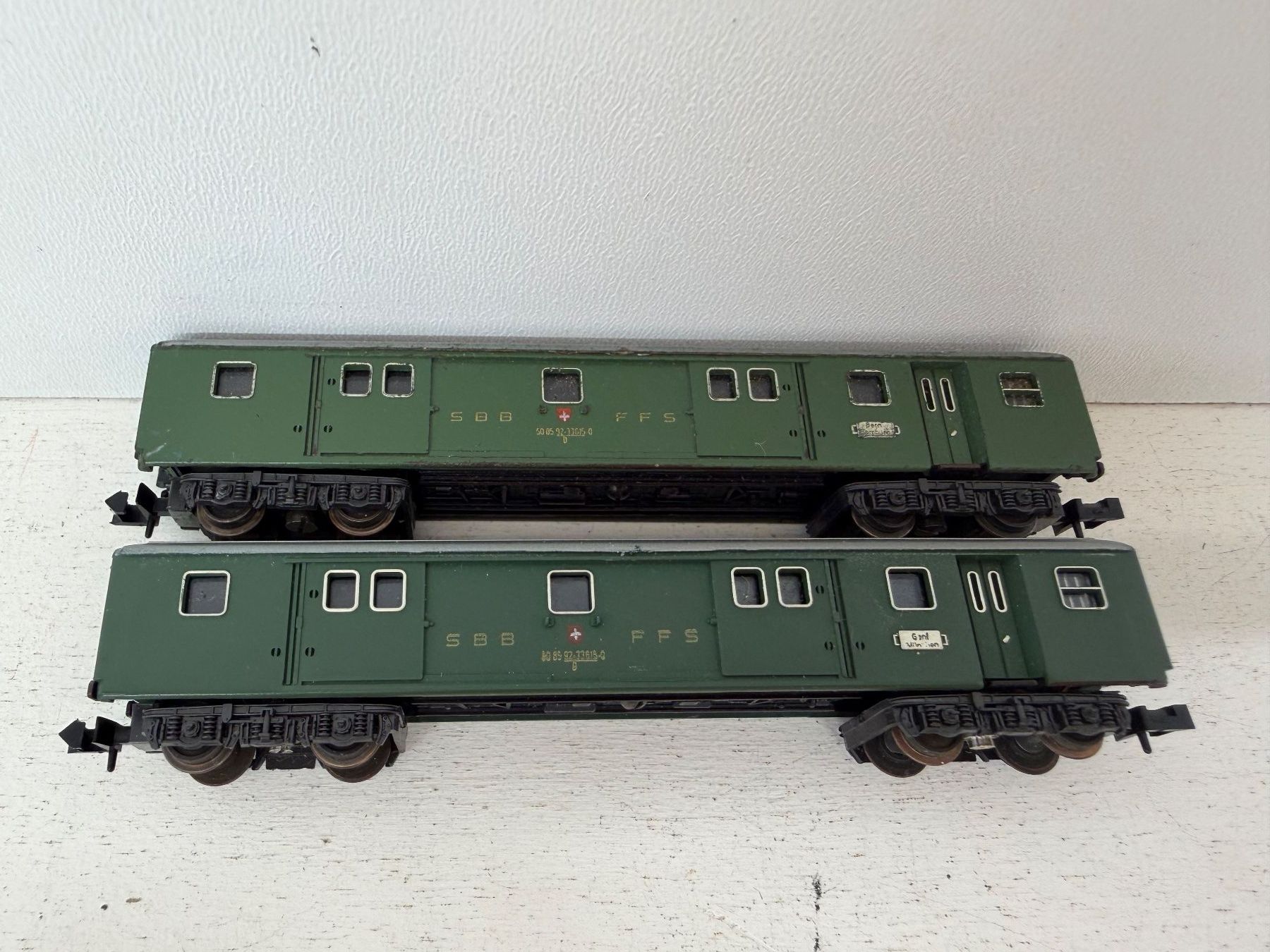 Trix Modellini di ferrovie: Trix  SBB Gepäckwagen – Usato da Büsserach venduto da ModellbahnDepot 1