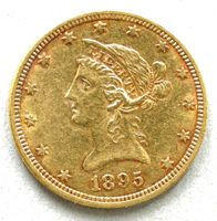 GOLDMÜNZE STATE OF AMERICA TEN DOLLARS 1895