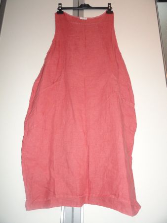 100% LEINEN SOMMERKLEID GR. 46 ***