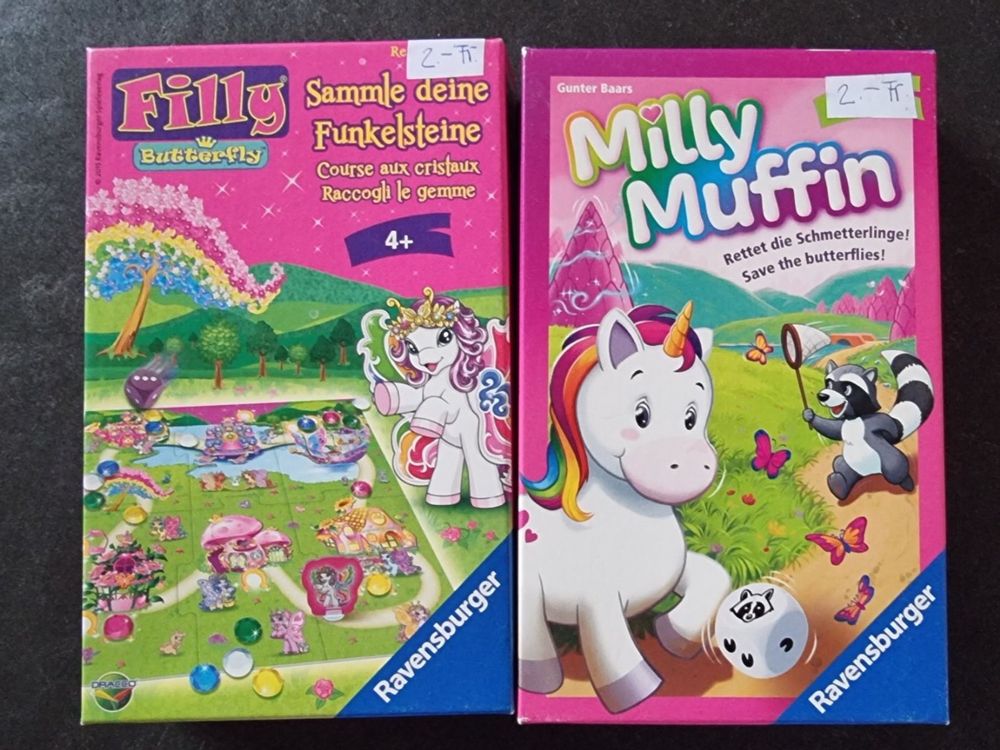 2 Ravensburger Spiele: Filly & Milly (Gebraucht) in Hinterforst für CHF ...