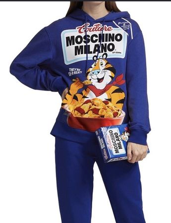 Moschino x Kellogg’s Hoodie (Gr. M/L) – Wie neu!