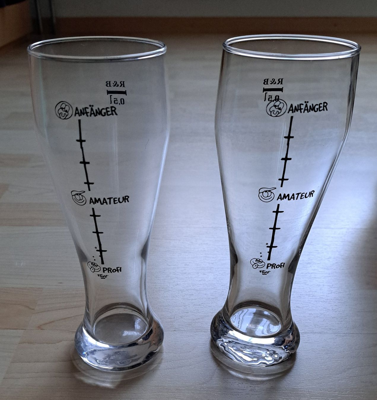 Bicchieri: 2x Bierglässer – Nuovo (secondo la descrizione) da Oberurnen venduto da rotty80