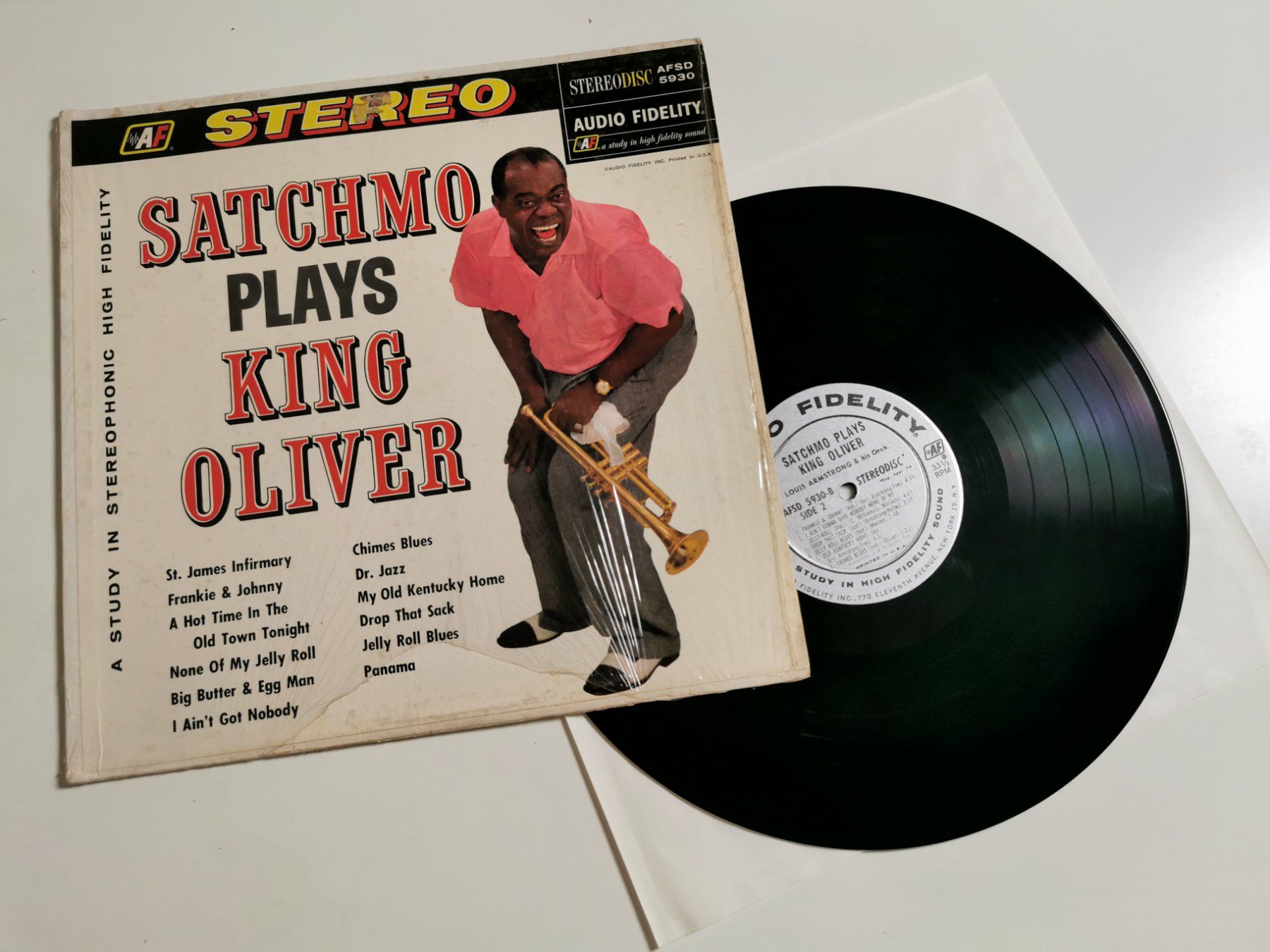Dischi in vinile: Satchmo - Plays King Oliver – Usato da Grafenried venduto da Jukebox70