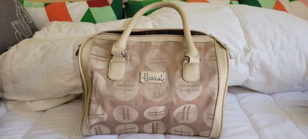 Sac à main Harrods beige