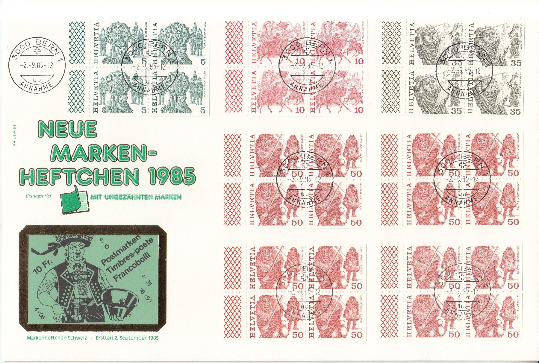 Tutti i francobolli: SBK MH 0-80 FDC Grossbrief – Usato da Bürglen TG venduto da StampGraf