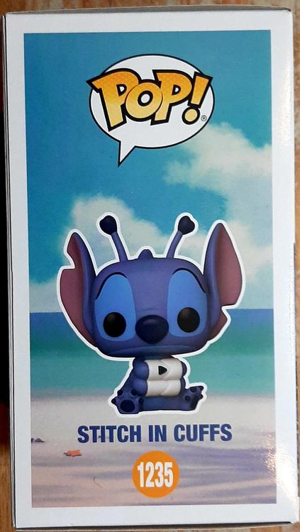 Funko Pop Disney Stitch in cuffs