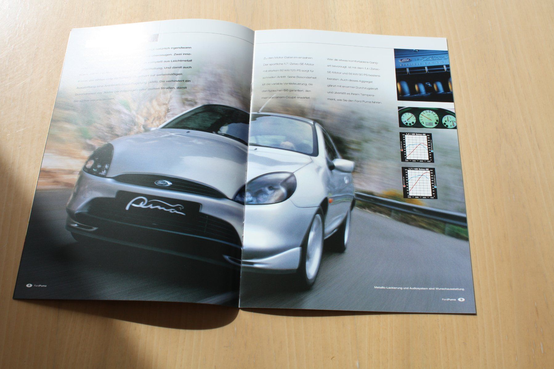 Ford Documenti: Ford Puma Prospekt 8/1999 – Usato da Wikon venduto da erwin400 4