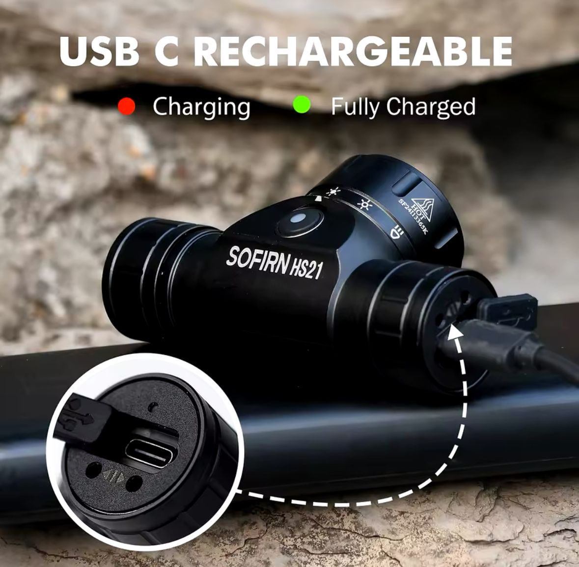 Lampade: Neu: Sofirn HS21 mit Rotlicht und Weisslicht – Nuovo e nell'imballaggio originale da Arbon venduto da Helmuth 1
