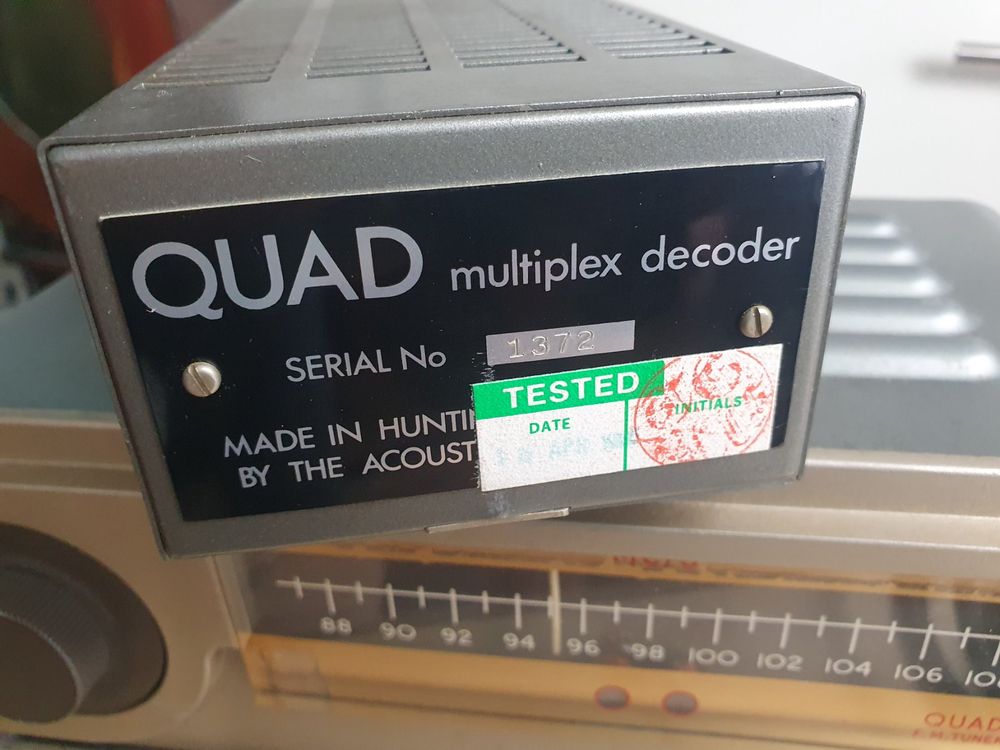 Quad Multiplex Decoder Quad 22 Steuergerät 3 x FM Tuner Kaufen