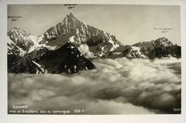 ZERMATT Mer de Brouillard - Vue du Gornergrat