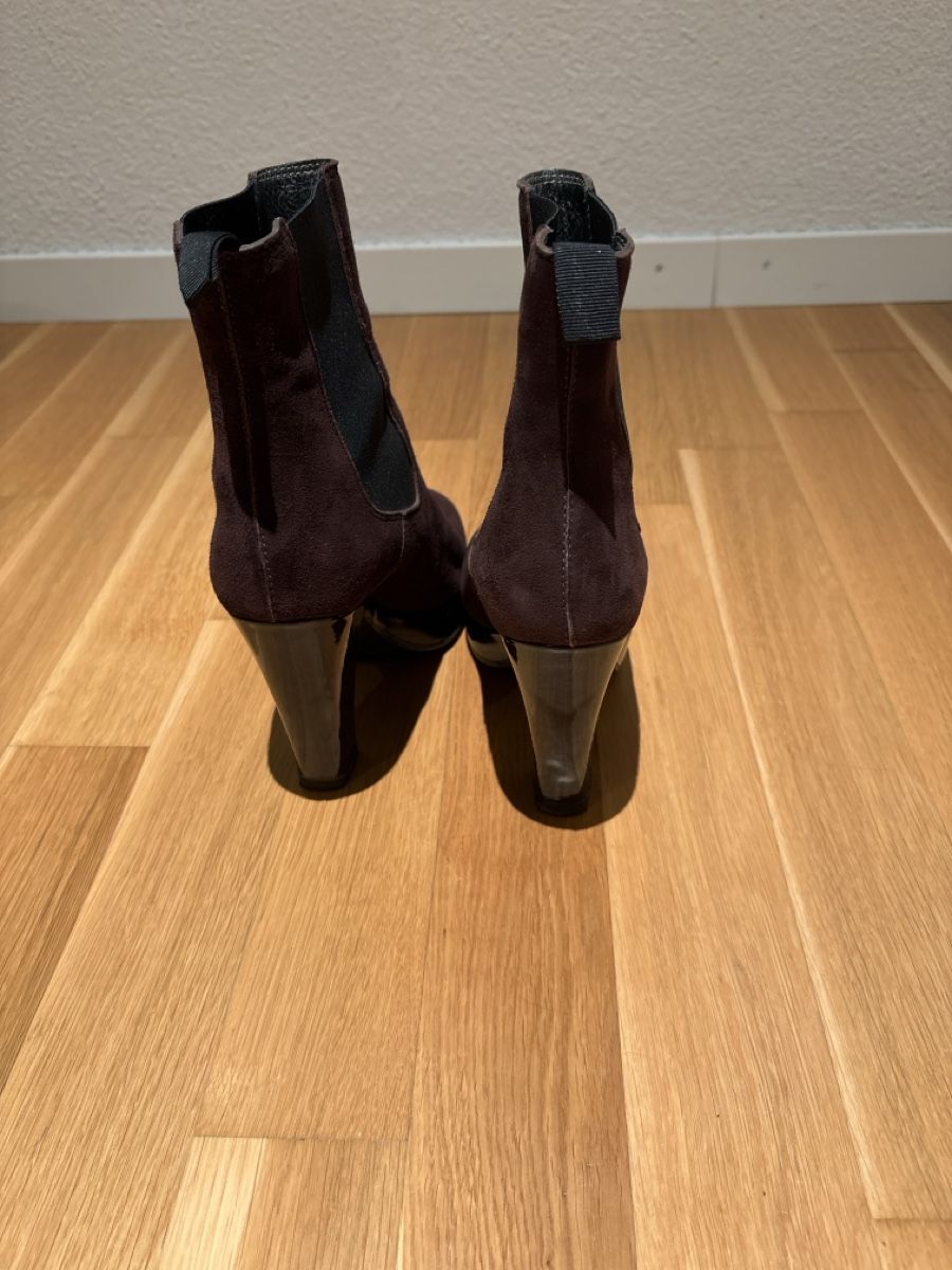 Hogan Scarpe da donna: Hogan Stiefelette Gr 37.5 braun – Usato da Bülach venduto da Chantoffel 1