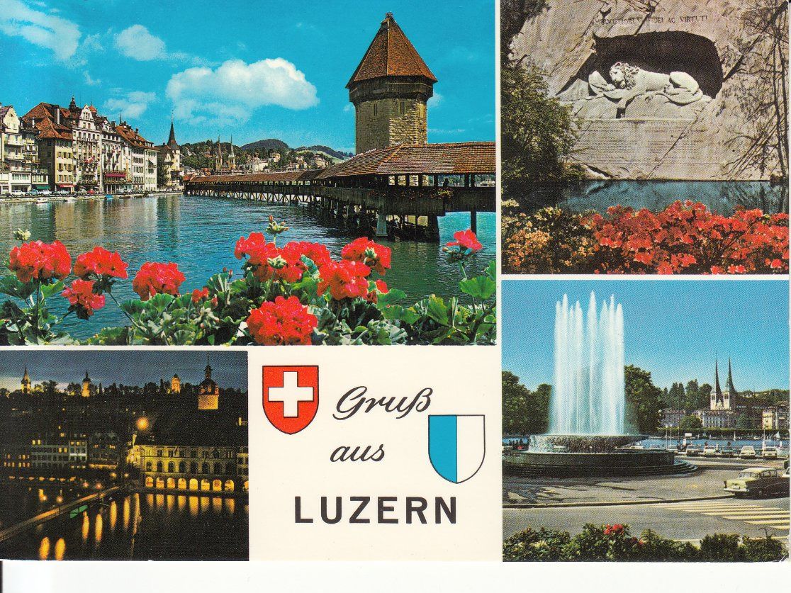 Cartoline postali: Luzern, ca. 1970 – Usato da Bürglen TG venduto da StampGraf