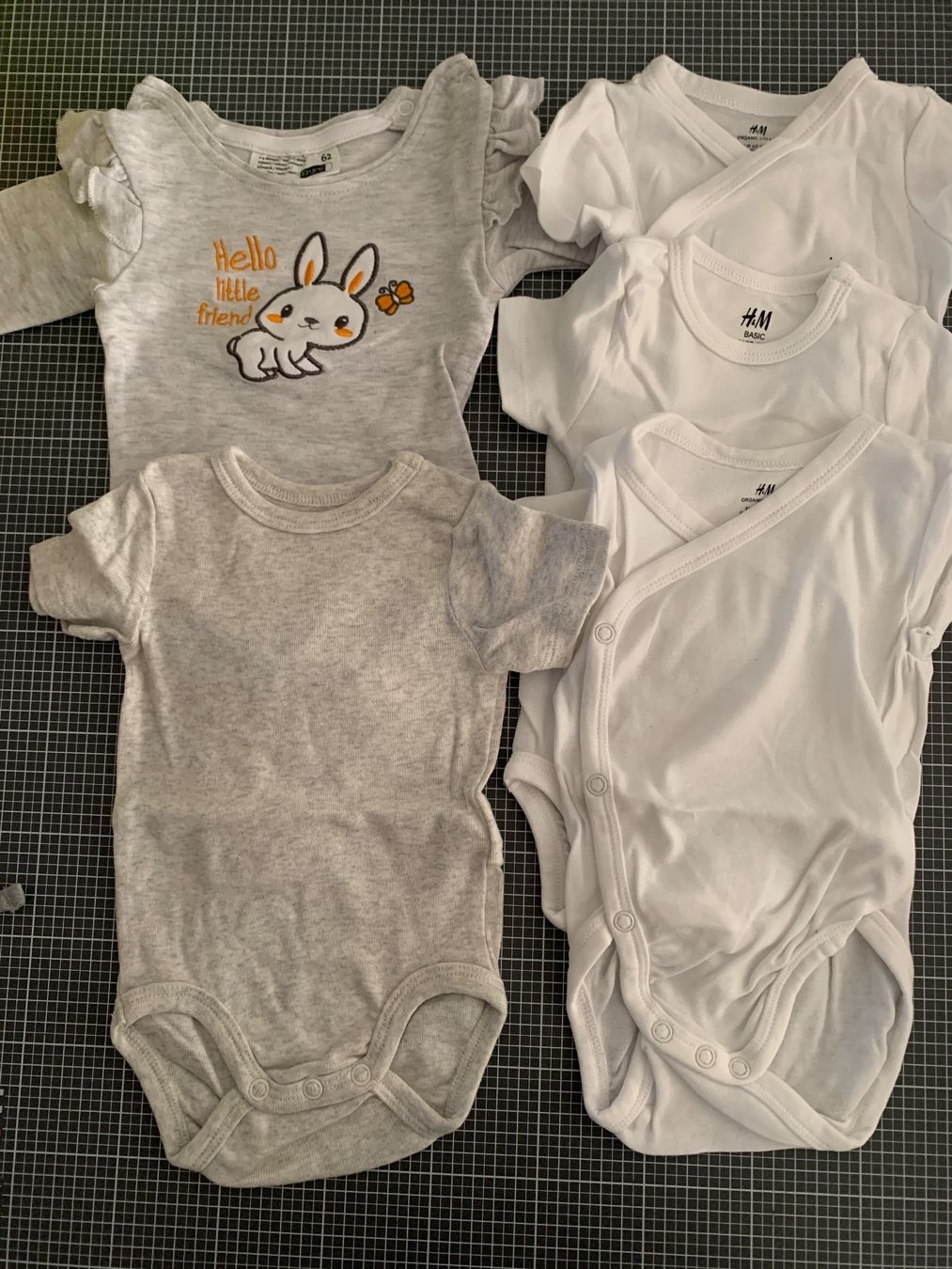 Lotti & Set di vestiti: 5x Bodys Gr. 62 – Usato da Walenstadt venduto da Smokyboy