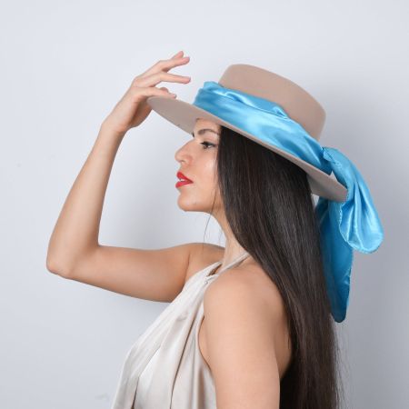 Baby-blauer Foulard
