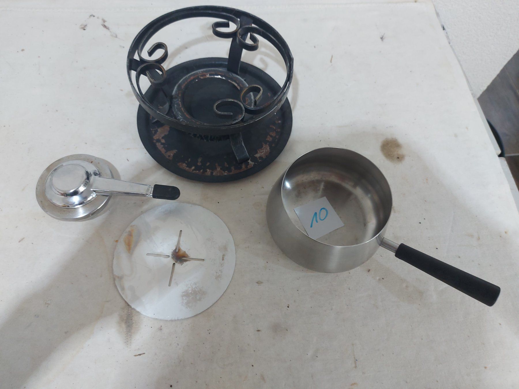 Küchengeräte: Fondue Sets mit Caquelon und Rechaud (10) – Gebraucht aus Rheinau von profitronic.shop 2
