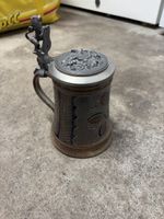 Haldengut Bierhumpen mit Zindeckel