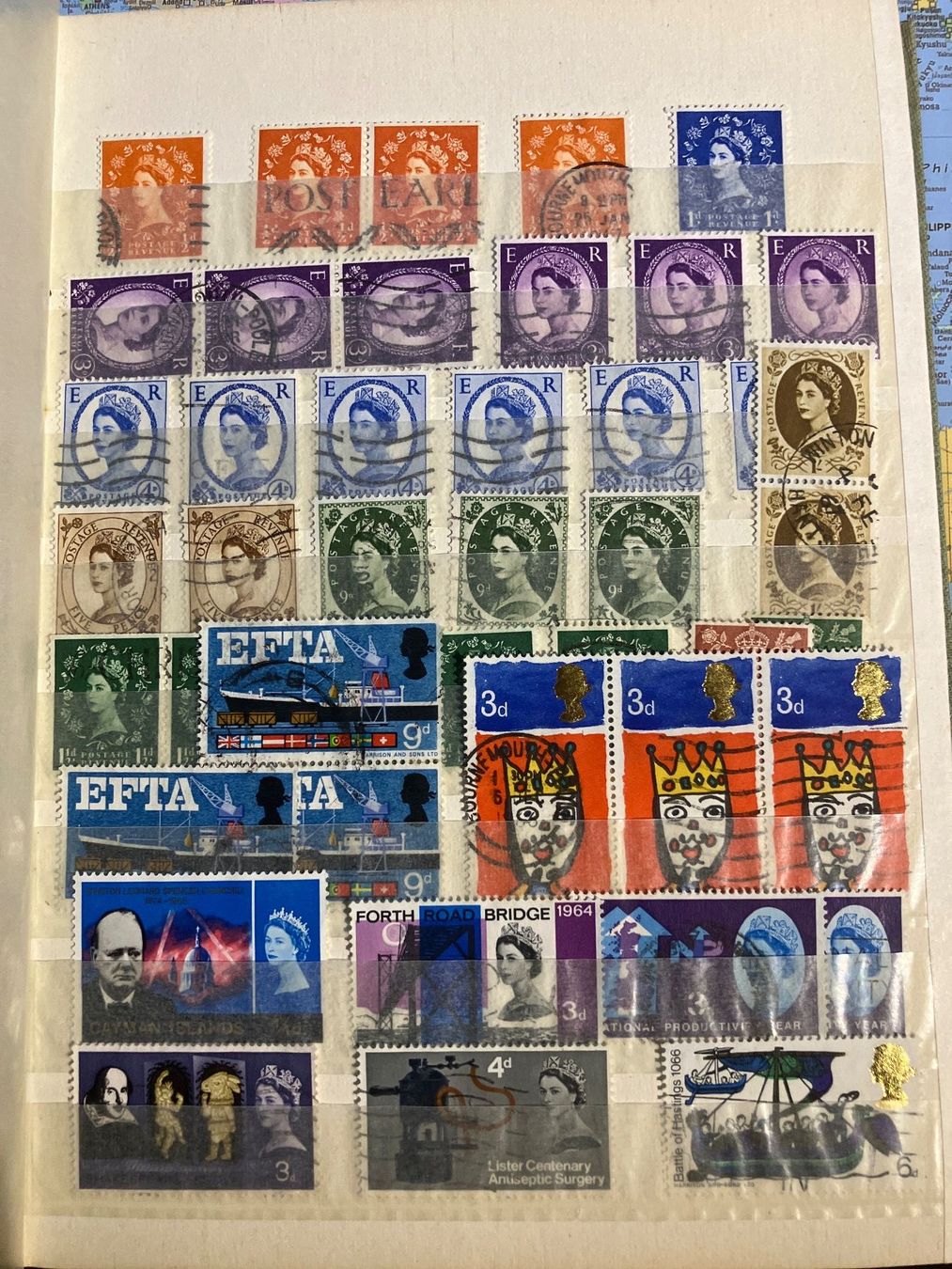 Alle Briefmarken: Kleines Lot Grossbritanien / England – Gebraucht aus Cunter von Bicasi58