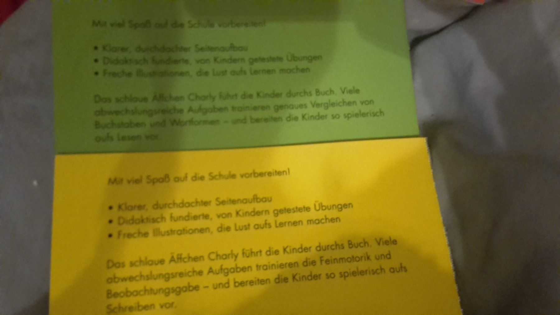 Warnaufkleber Anleitung lesen gelb
