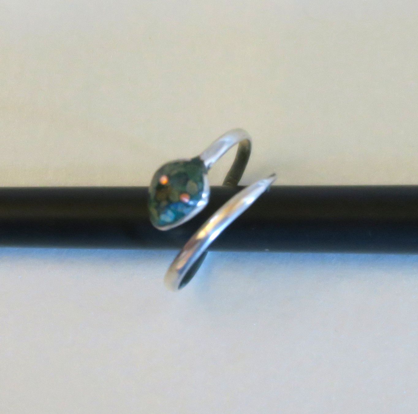 Anelli: Ring Schlangenkopf, Gr. 56.5 mm – Usato da Brittnau venduto da marlenestone 6