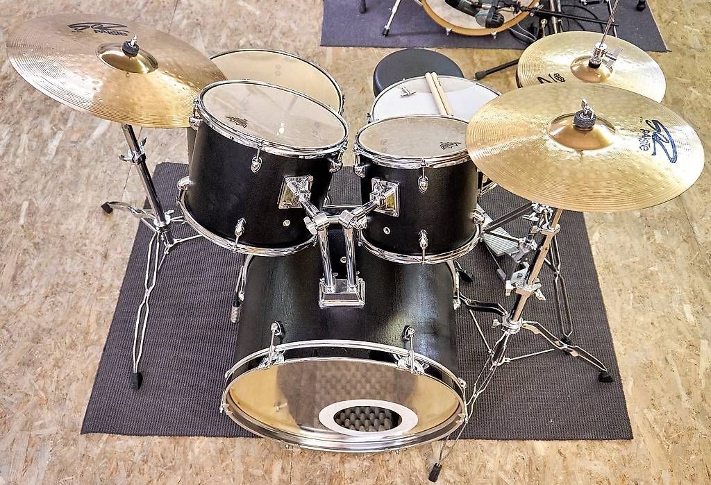 Instruments de musique: Custom Rock Set + handgehämmerte Becken - mit Video!!! – Neuf (Voir description) à Aarau par Bigbenmusic 4