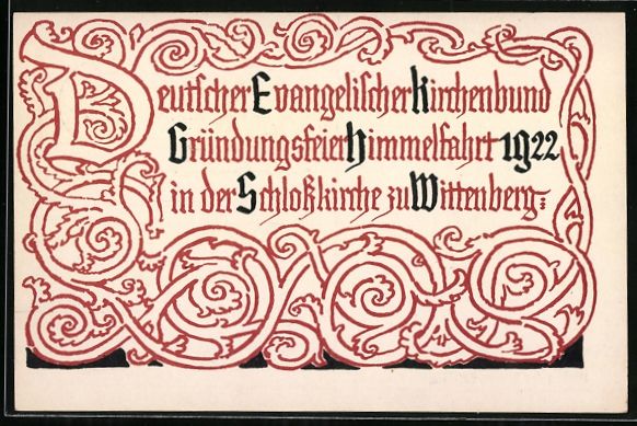 Ganzsachen: Wittenberg / Lut, Deutscher Evangelische – Gebraucht aus Berlin von bartko-reher