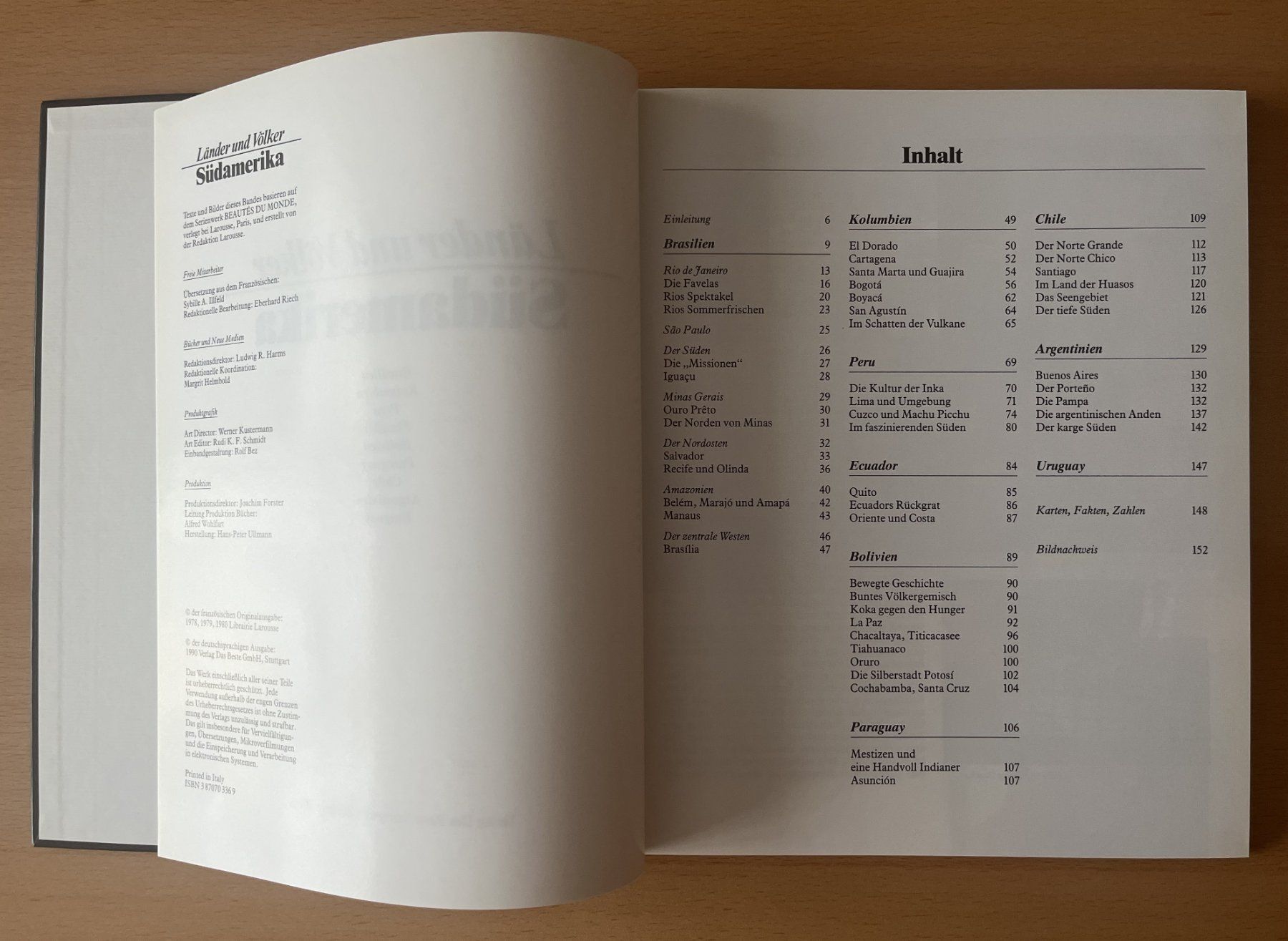 Libri: Länder und Völker - Südamerika – Usato da Lausen venduto da Mondeo10628 2