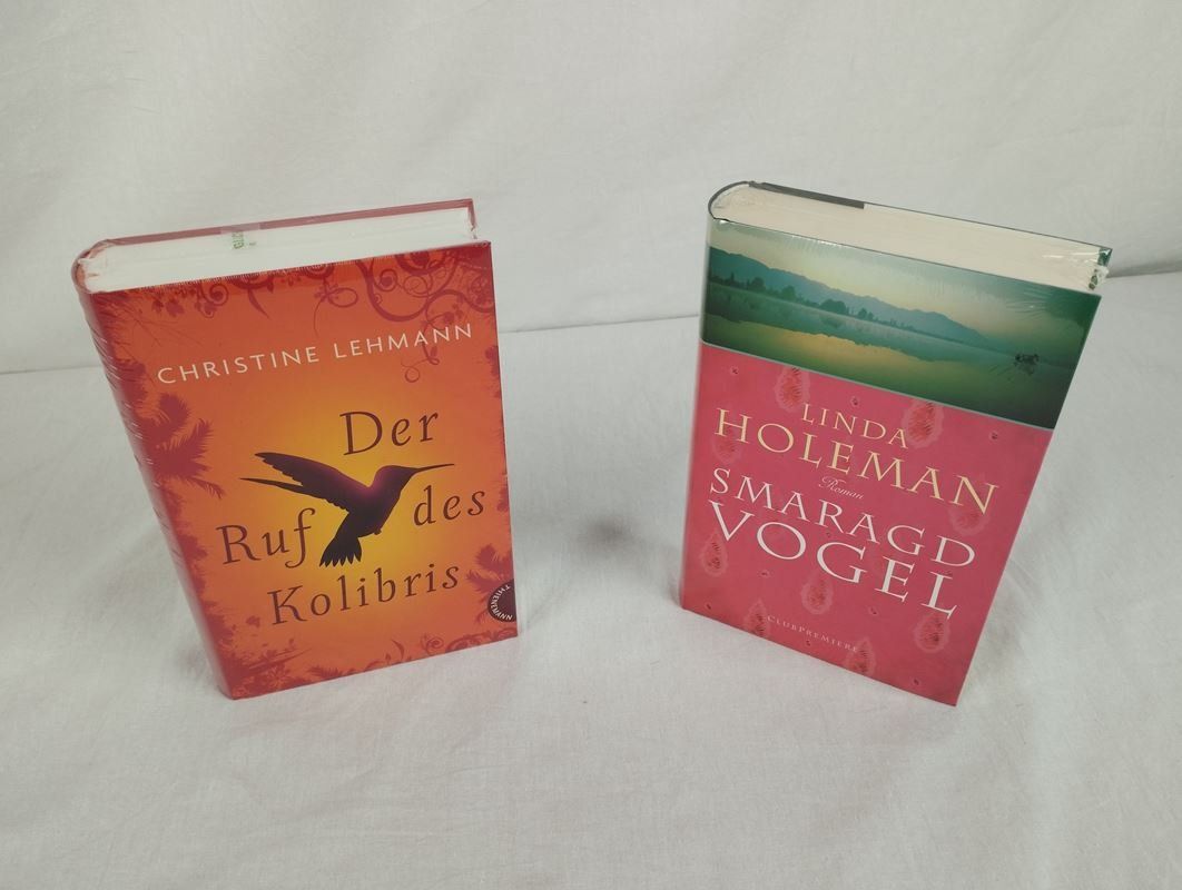 Bücher: Romane "Smaragdvogel" und "Der Ruf des Kolibris" – Neu (gemäss Beschreibung) aus Schübelbach von Restwert_Schubelbach