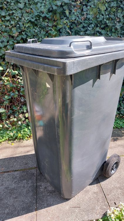 Kunststoffcontainer, 240 L, grau (Gebraucht) in Büren NW für CHF 21 ...