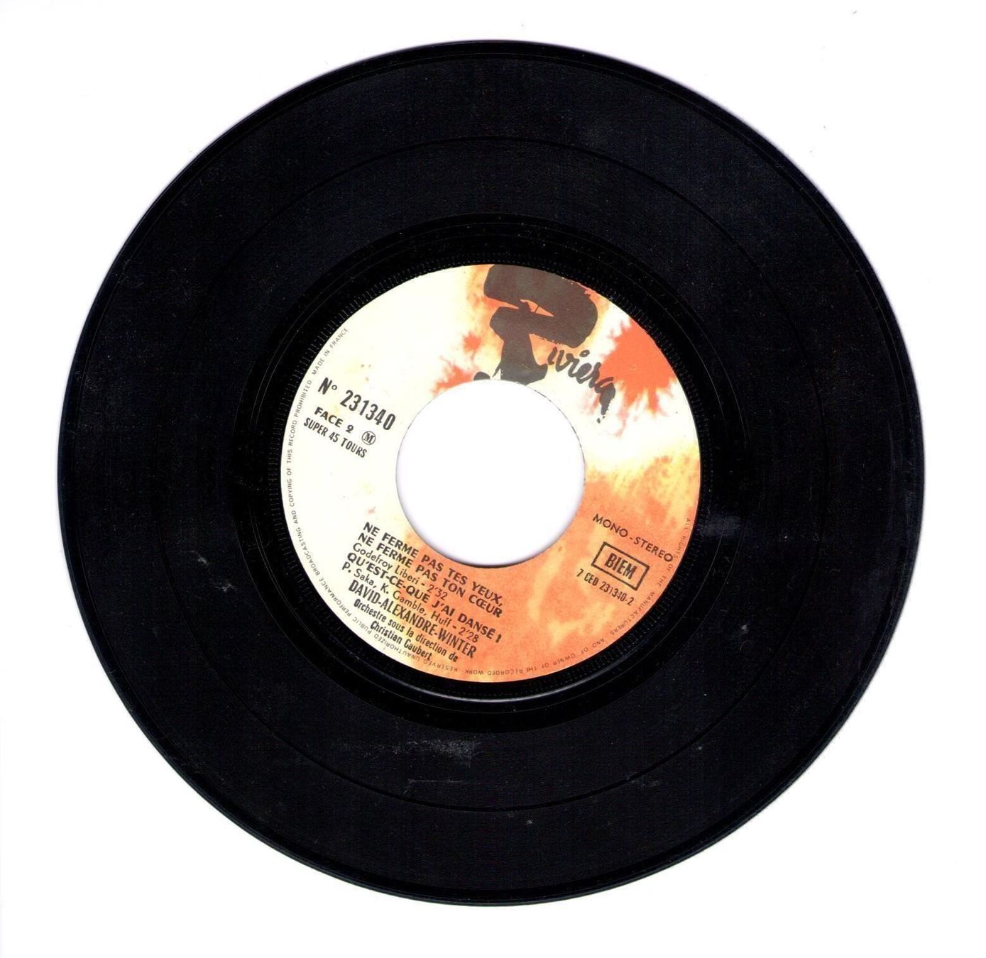 Dischi in vinile: David Alexandre Winter – Usato da Goldach venduto da Pw1427 2