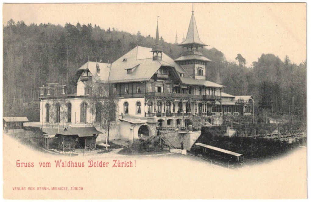 Cartoline postali: Zürich - Dolder mit Standseilbahn – Usato da Binningen venduto da Mountainrider