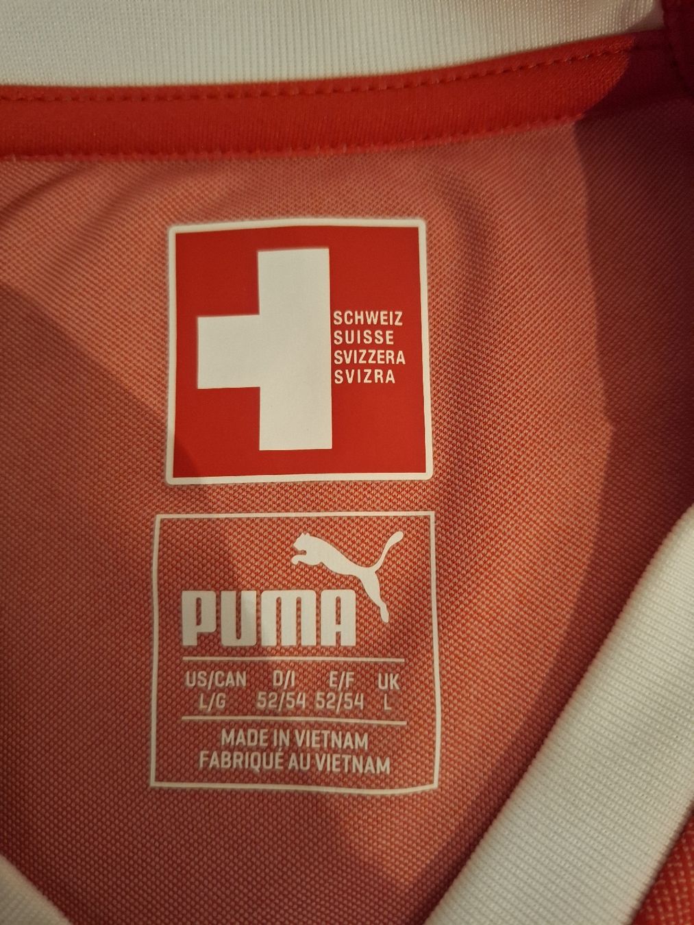 Schweizer Nati Canottiere & Pantaloni: Schweizer Nationalmannschafts Trikot – Usato da Niederönz venduto da g_si 2