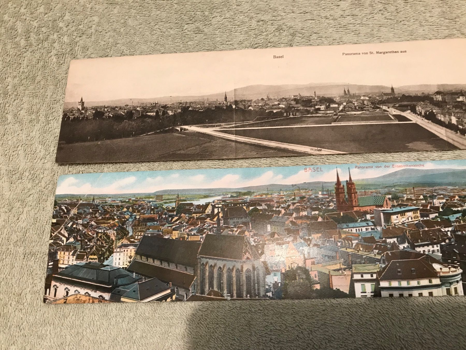 Cartoline postali: Übergrosse Ansichtskarten ,Basel, Original aus der Zeit – Usato da Füllinsdorf venduto da unda2 3