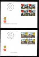 2009  FDC  4er Architektur aus ABO