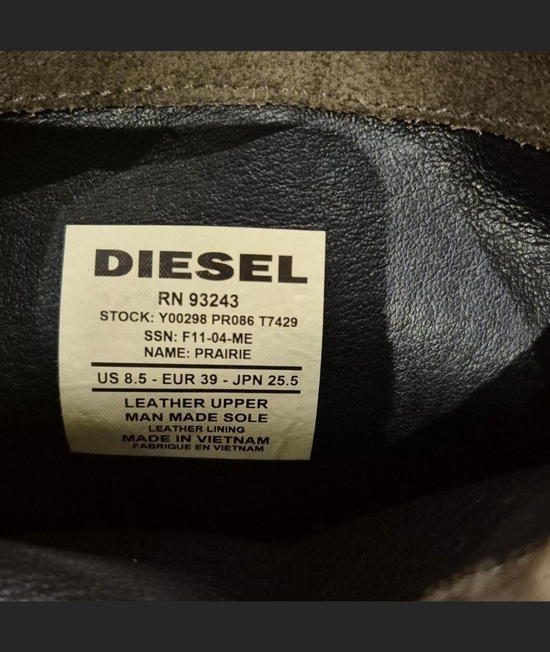Diesel Scarpe da donna: Diesel Wildleder Stiefel – Nuovo (secondo la descrizione) da Ostermundigen venduto da Lau_Kra 3