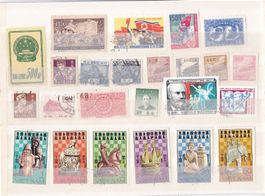 Briefmarken Steckkarten "Ausland"