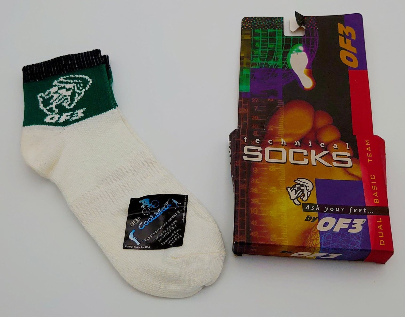 Calze: OF3 - Basic Velosocken – Nuovo e nell'imballaggio originale da Biel/Bienne venduto da TheShop4U