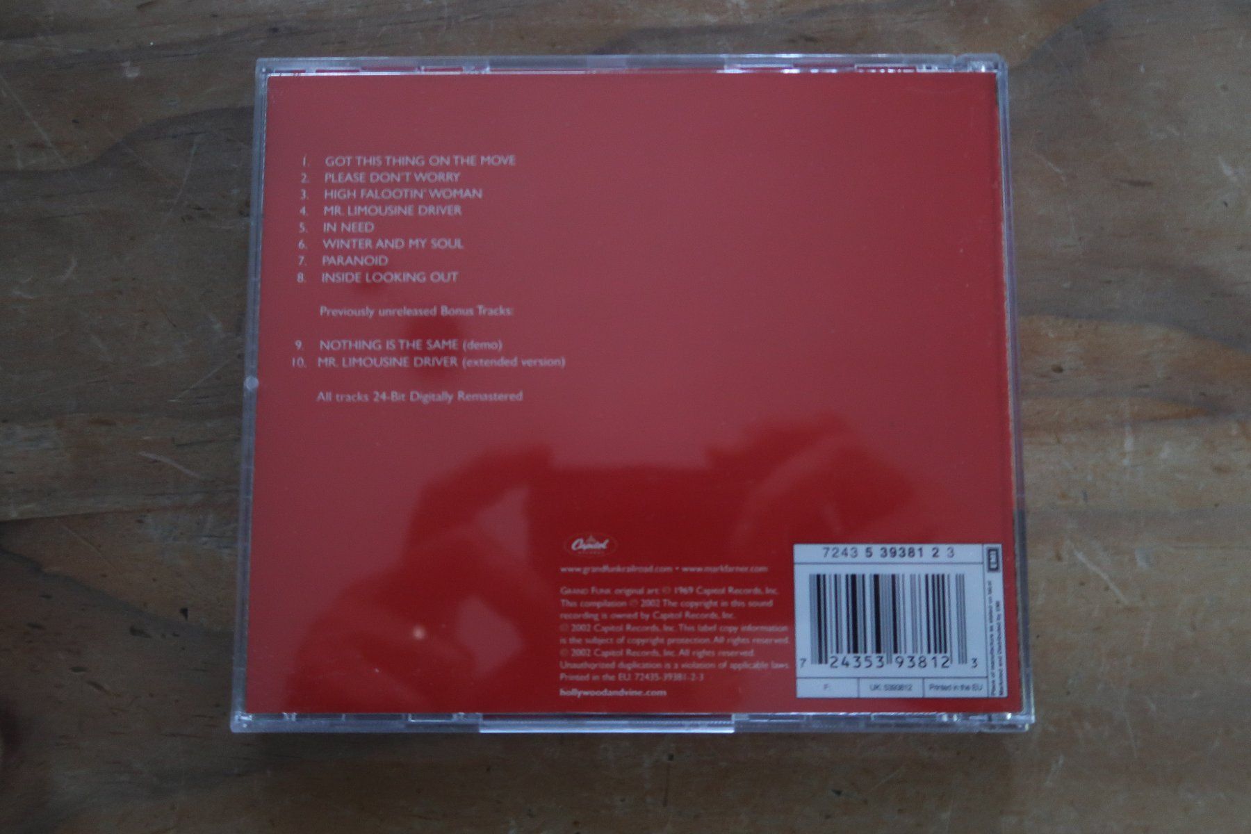 CDs: GRAND FUNK RAILROAD - ST - CD – D'occasion à Basel par Patiscat 1