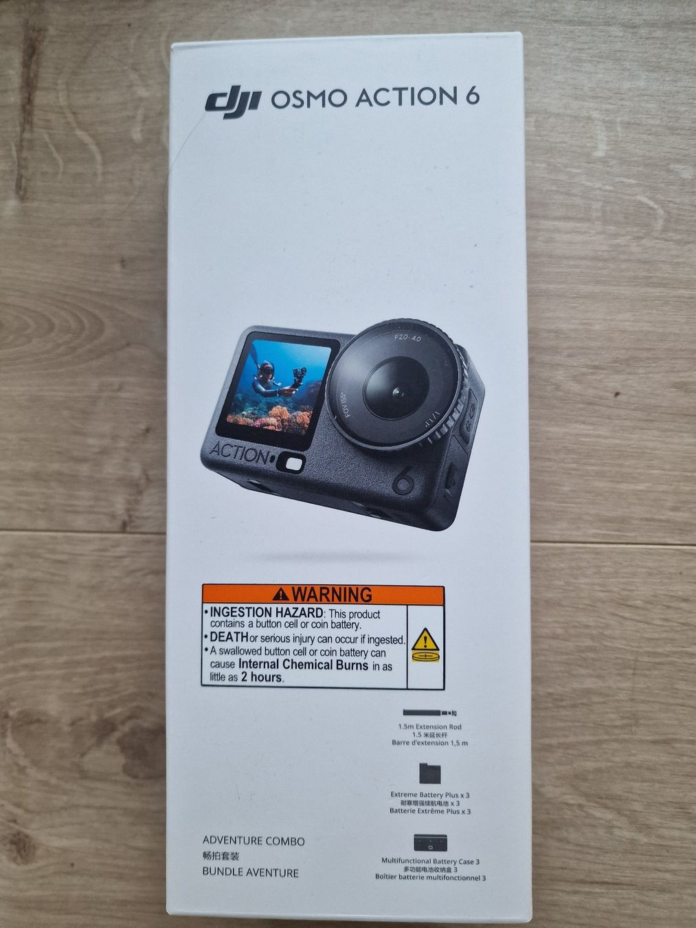 DJI Action Cam: DJI Osmo Action 6 Kamera Neu – Nuovo e nell'imballaggio originale da Ebertswil venduto da Susanne999