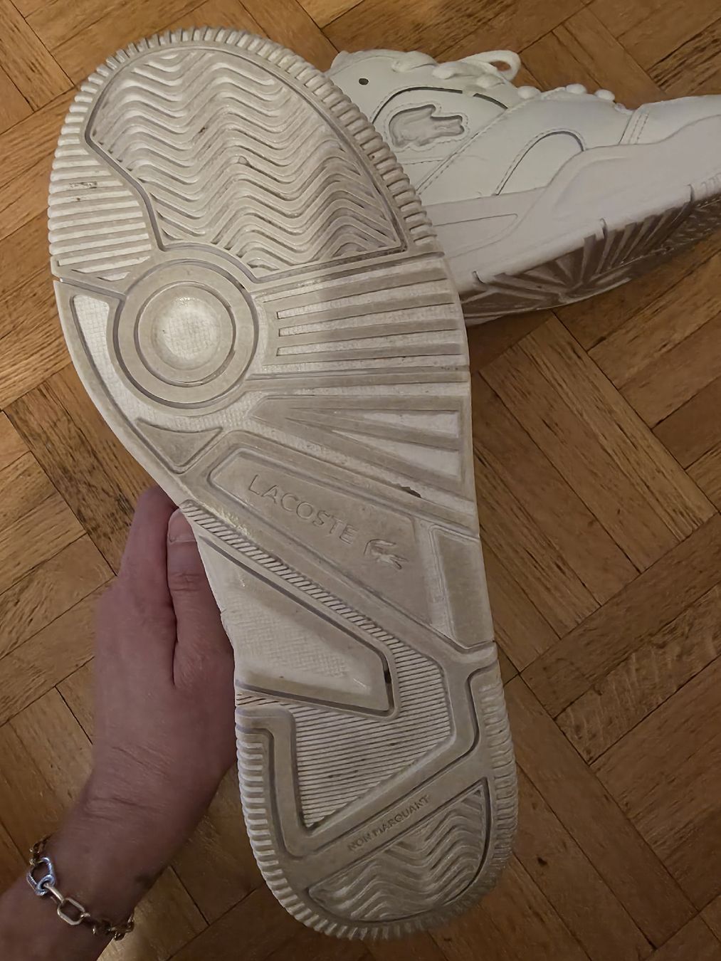 Lacoste Scarpe da uomo: baskets sneakers Lacoste blanches 38 – Nuovo (secondo la descrizione) da Corcelles-Payerne venduto da Shielddd 3
