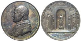 Pius IX. (1846-1878), Silbermedaille A. VIII (1853)