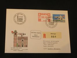 50 Jahre pro Aero Sonderflug 19.05.1988 Agno - Ginevra