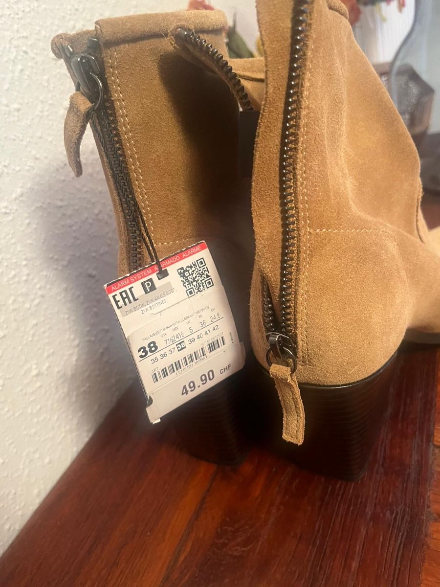 Zara Scarpe da donna: Leder Stiefeletten – Nuovo (secondo la descrizione) da Zürich venduto da Indigo73 2