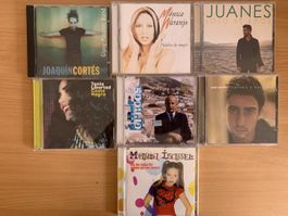 Lot de 7 CD musique latine artistes variés 
